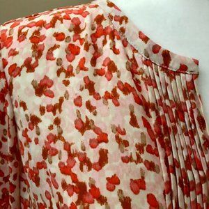 Talbots Popover with Pleated Detail